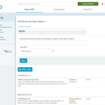 Screenshot of IEP