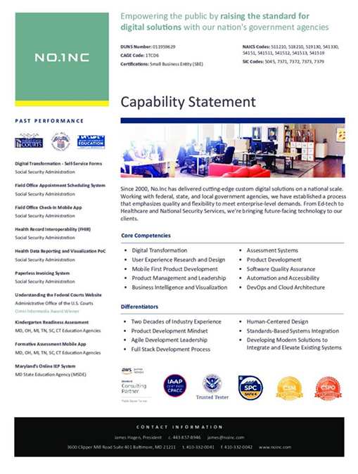 Capability Statement